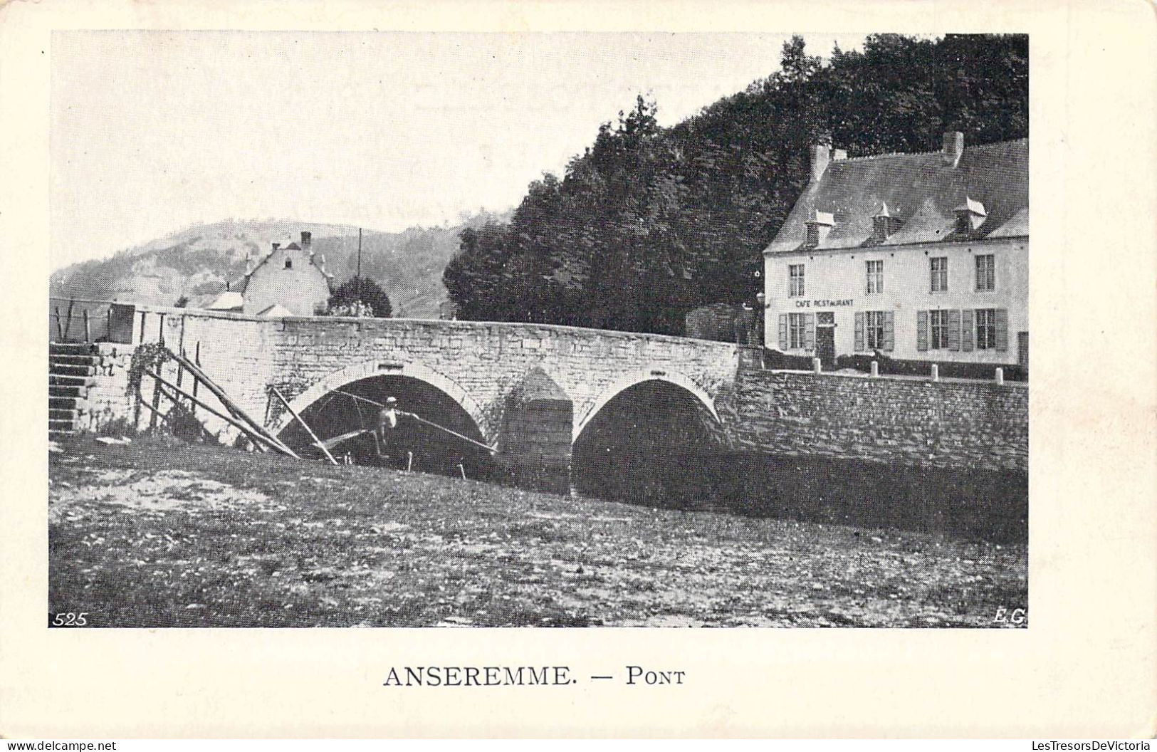 BELGIQUE - ANSEREMME - Pont - Carte Postale Ancienne - Andere & Zonder Classificatie