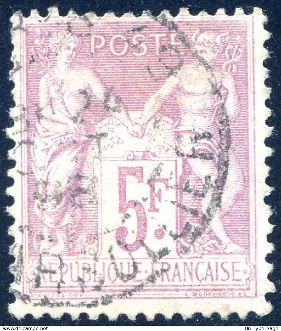 France N°95 (N/U) - Oblitéré - (F2786) - 1876-1898 Sage (Type II)