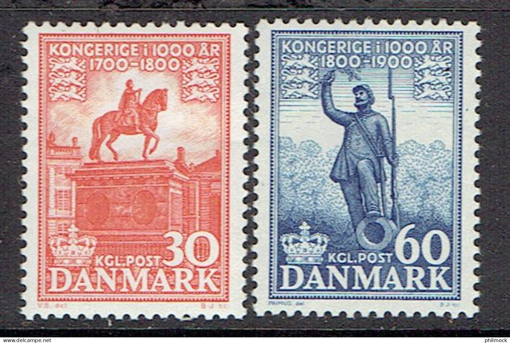 29P - Danmark Série 360-361** - MNH - Neufs - Ungebraucht