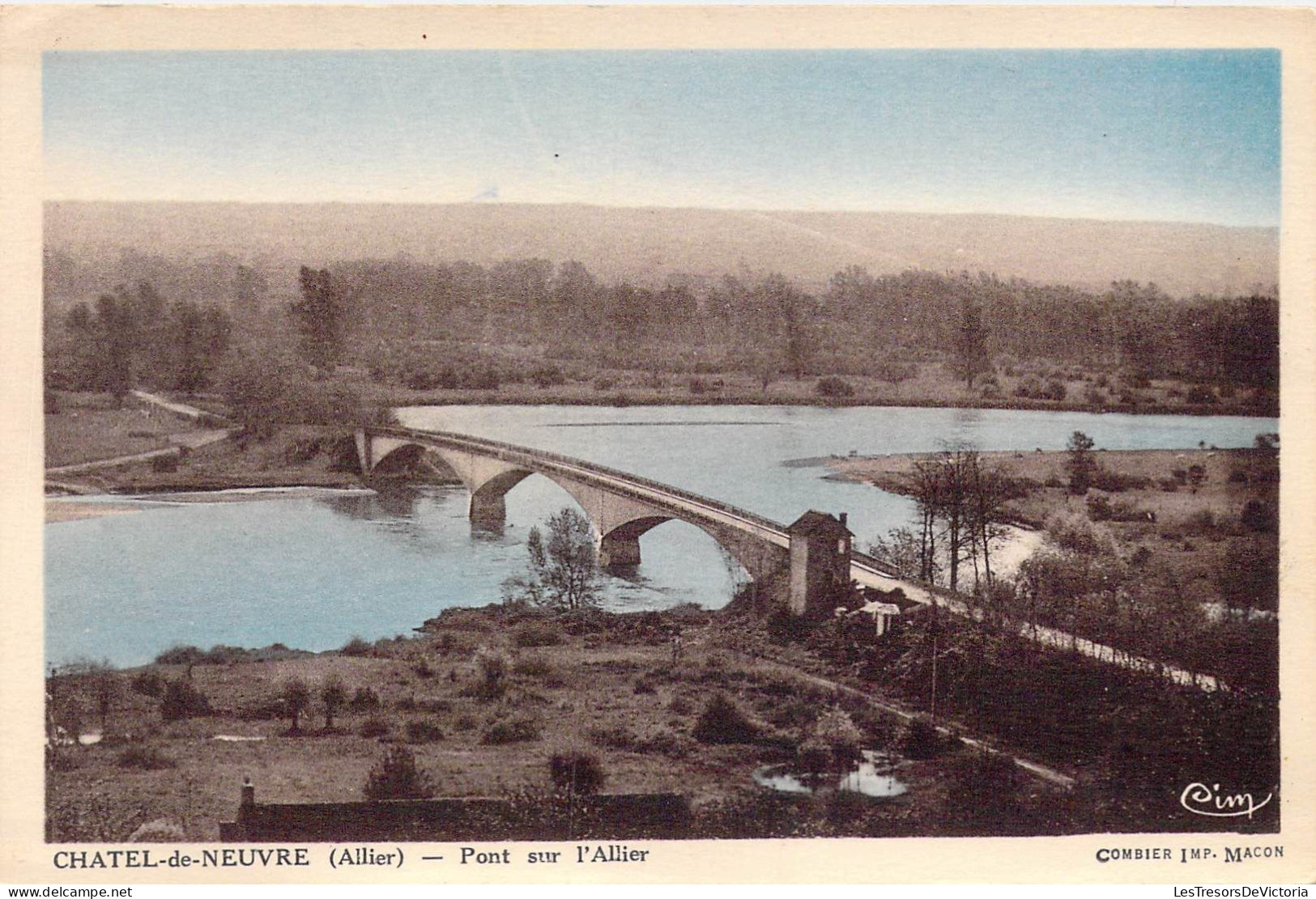 FRANCE - 03 - Châtel-de-Neuvre - Pont Sur L'Allier - Carte Postale Ancienne - Sonstige & Ohne Zuordnung