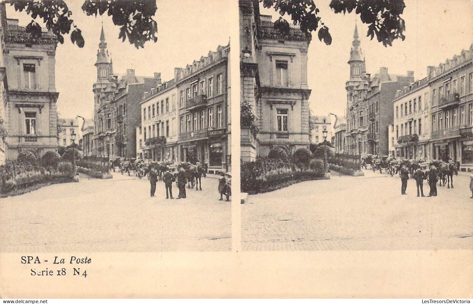 BELGIQUE - SPA - La Poste - Carte Postale Ancienne - Spa