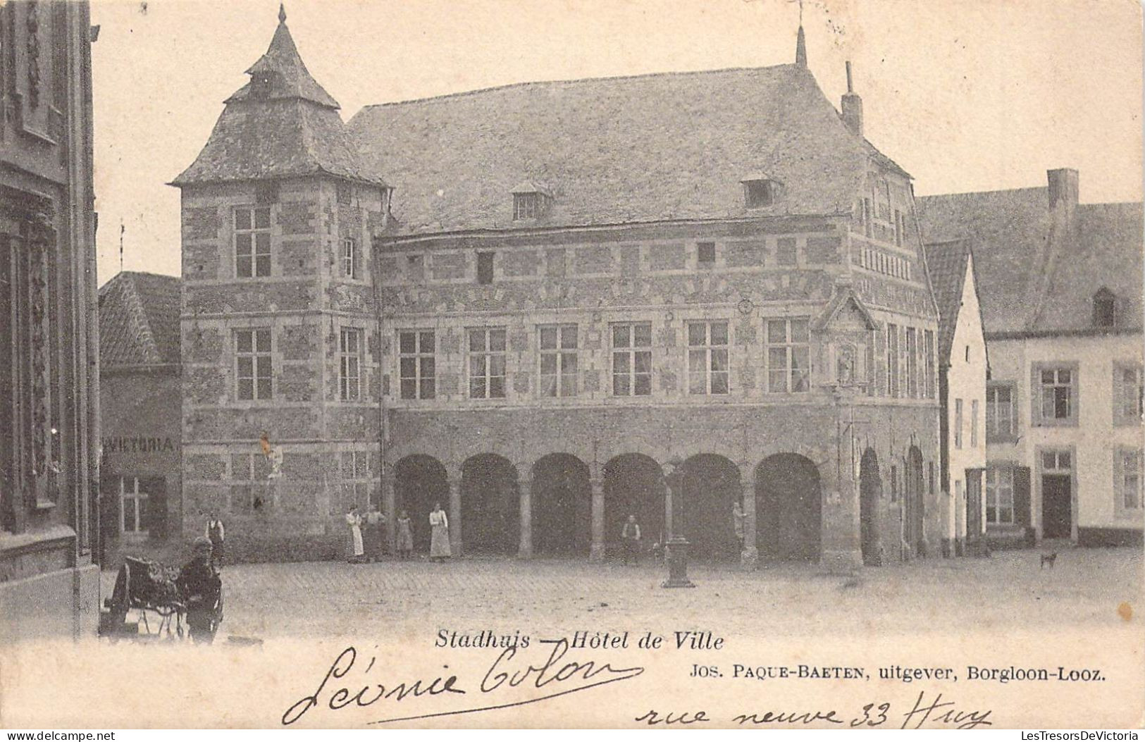 BELGIQUE - STADHUIS - Hôtel De Ville - Carte Postale Ancienne - Sonstige & Ohne Zuordnung