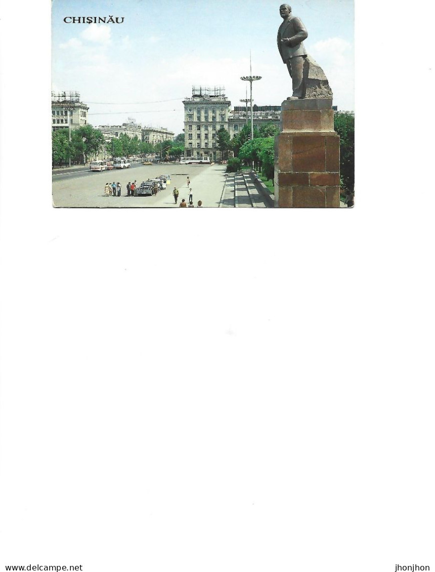 Moldova - Postcard  Unused  -  Chisinau -    Monument To V.I.Lenin In Victory Square - Moldavie