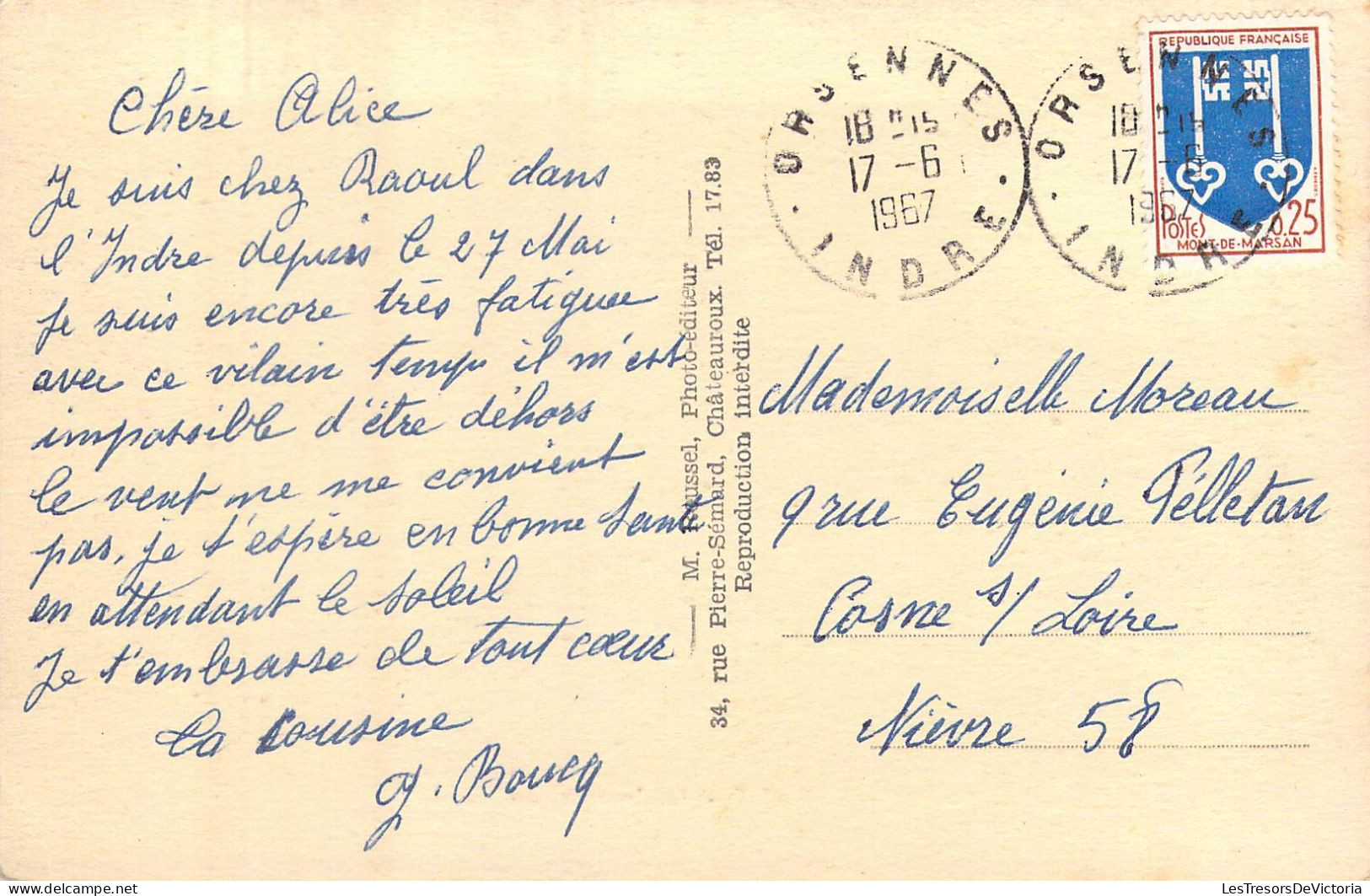 FOLKLORE - Au Berry - La Bourrée Croisée - Carte Postale Ancienne - Autres & Non Classés