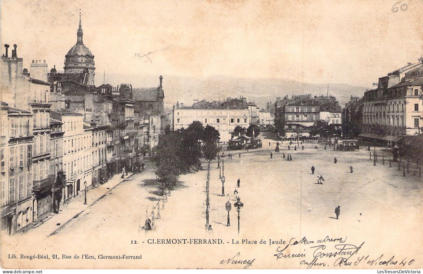 FRANCE - 63 - CLERMONT FERRAND - La Place De Jaude - Carte Postale Ancienne - Clermont Ferrand