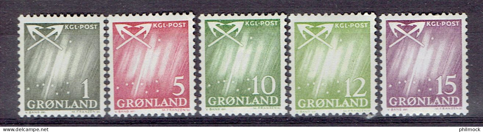 29P - Groenland - Gronland Série 36-40 - MNH - Sans Charnières - Neufs