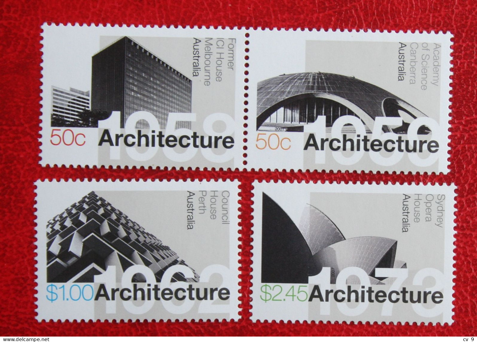 Modern Architecture  2007 Mi 2858-2861 Yv - POSTFRIS MNH ** Australia Australien Australie - Mint Stamps