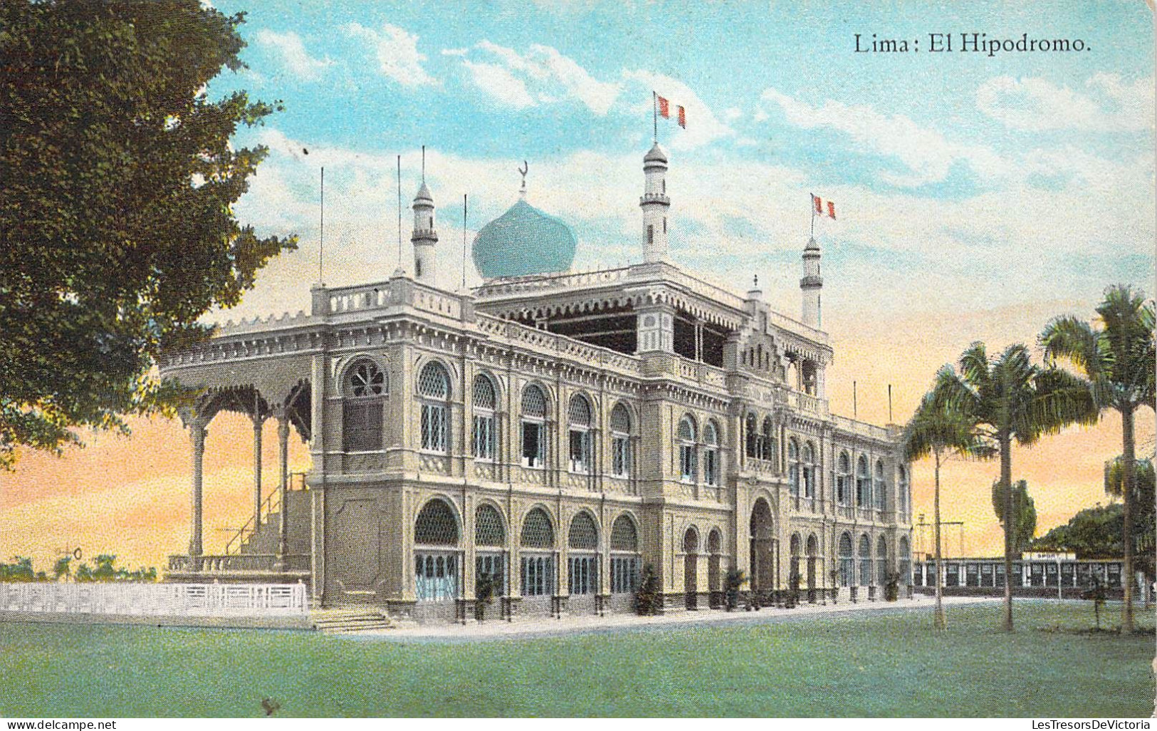 PEROU - LIMA - El Hipodromo - Carte Postale Ancienne - Pérou