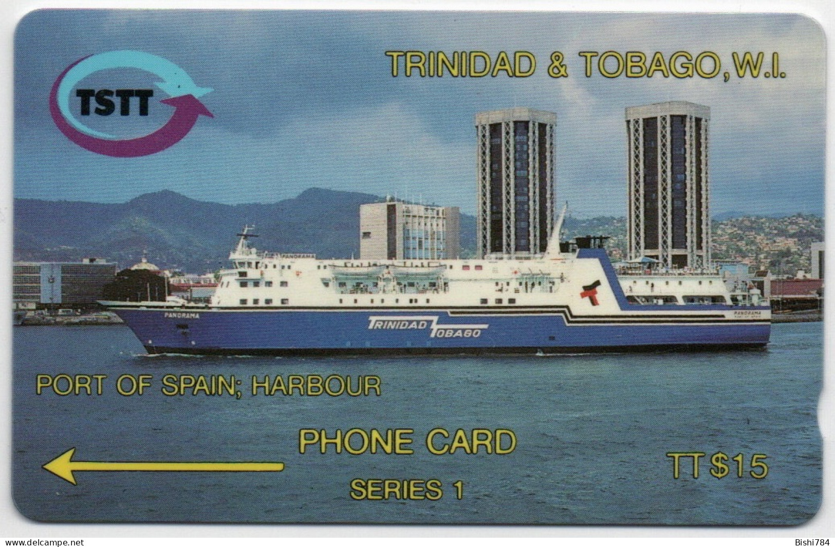 Trinidad & Tobago - PORT OF SPAIN; HARBOUR - 2CCTA (Error Control) - Trinité & Tobago