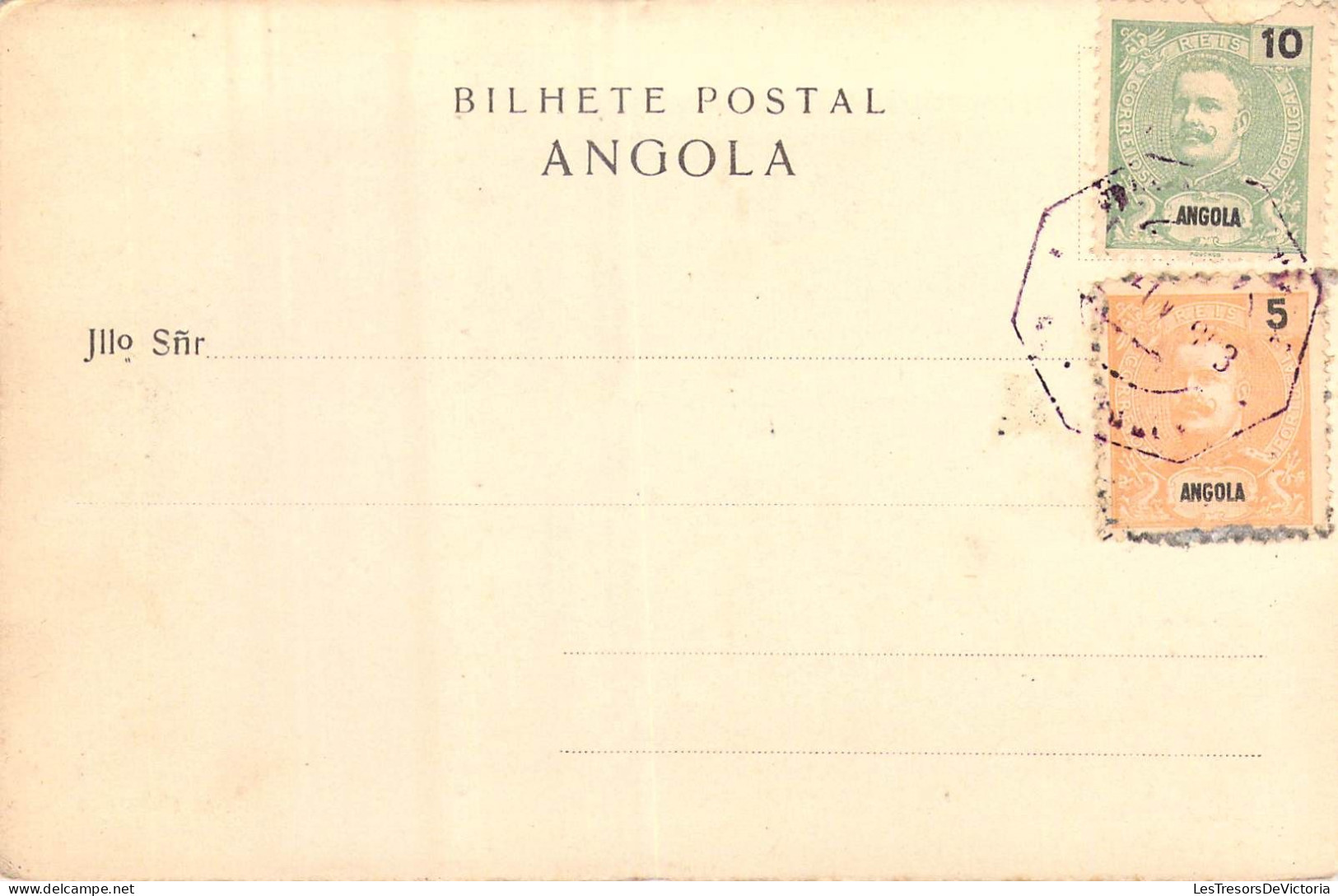 ANGOLA - Mossamedes - Ponte De Embarque - Carte Postale Ancienne - Angola