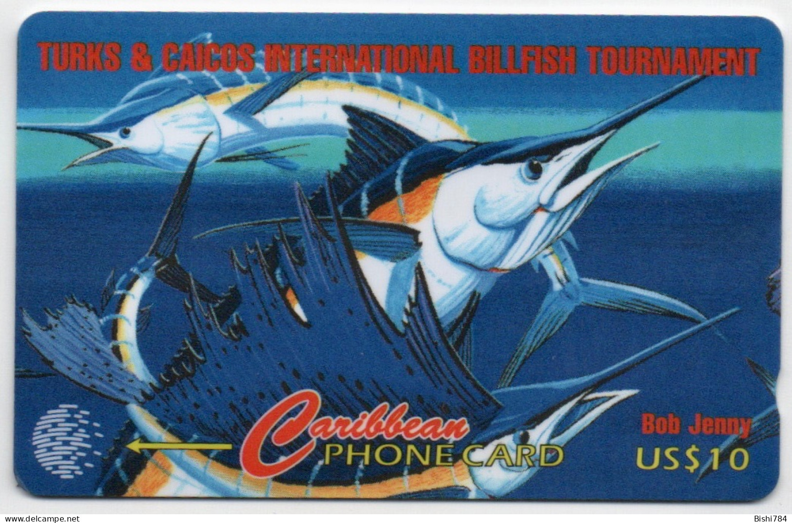 Turks & Caicos - Bill Fish Tournament Puzzle (2 Of 3) - 85CTCA (with Ø) - Turks E Caicos (Isole)