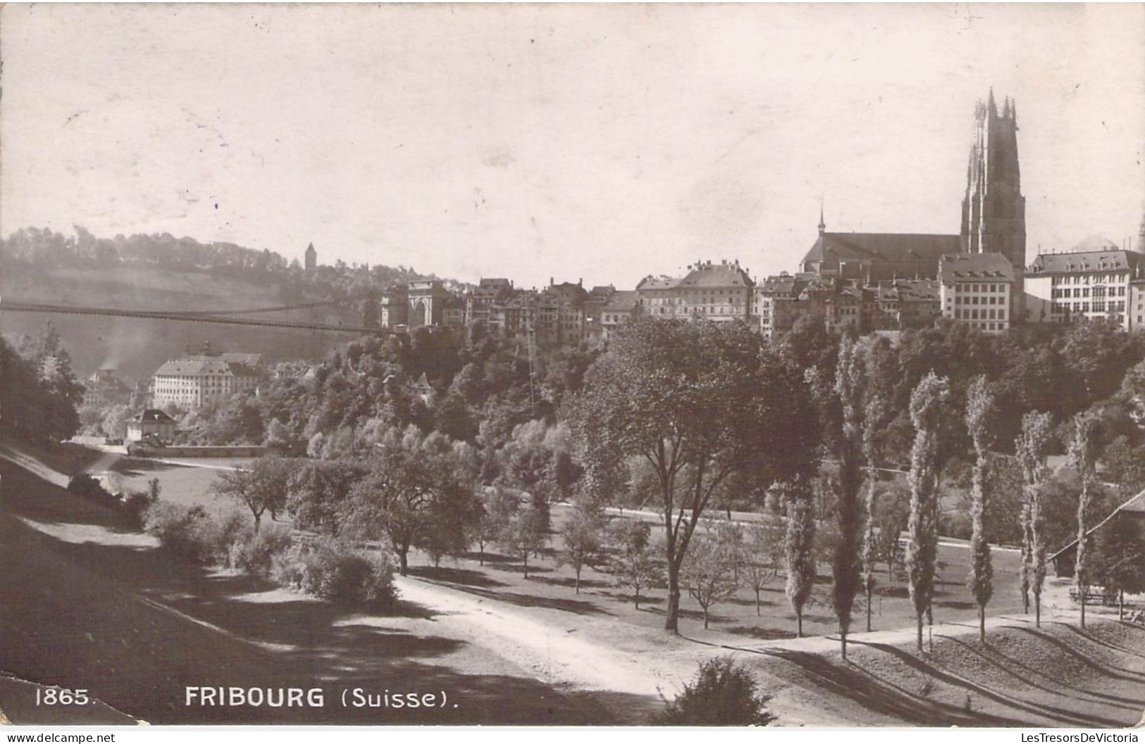 SUISSE - Fribourg - Carte Postale Ancienne - Fribourg