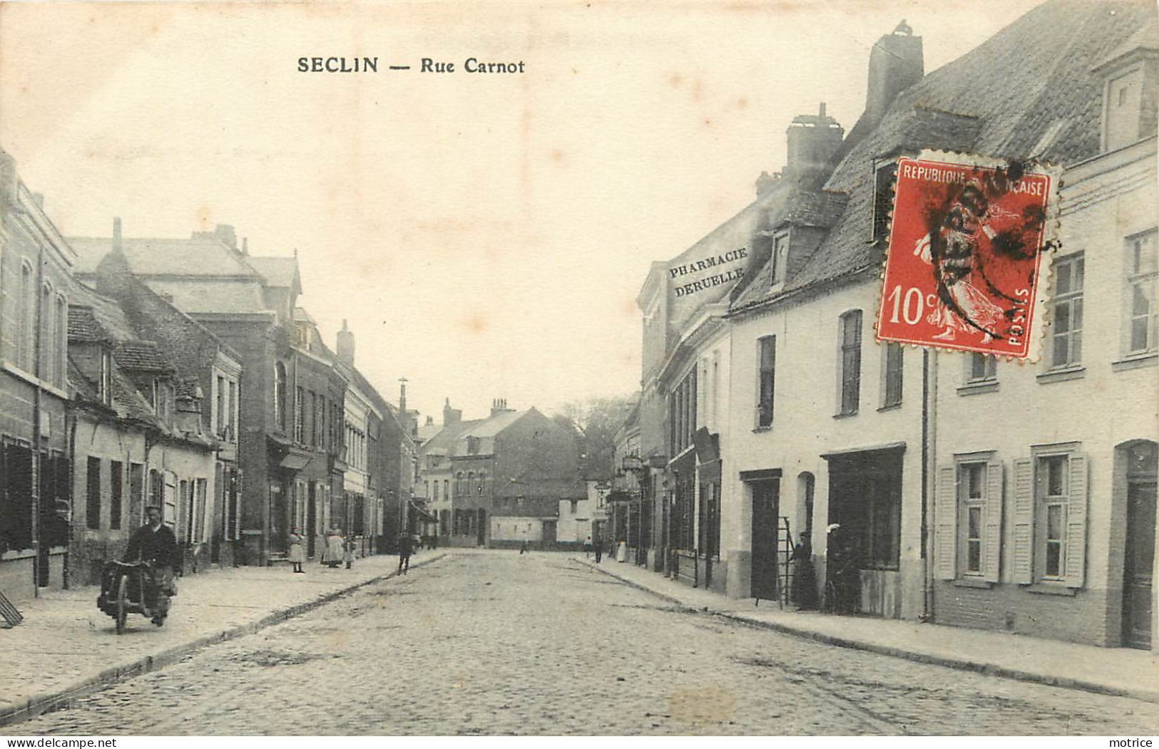 SECLIN - Rue Carnot. - Seclin