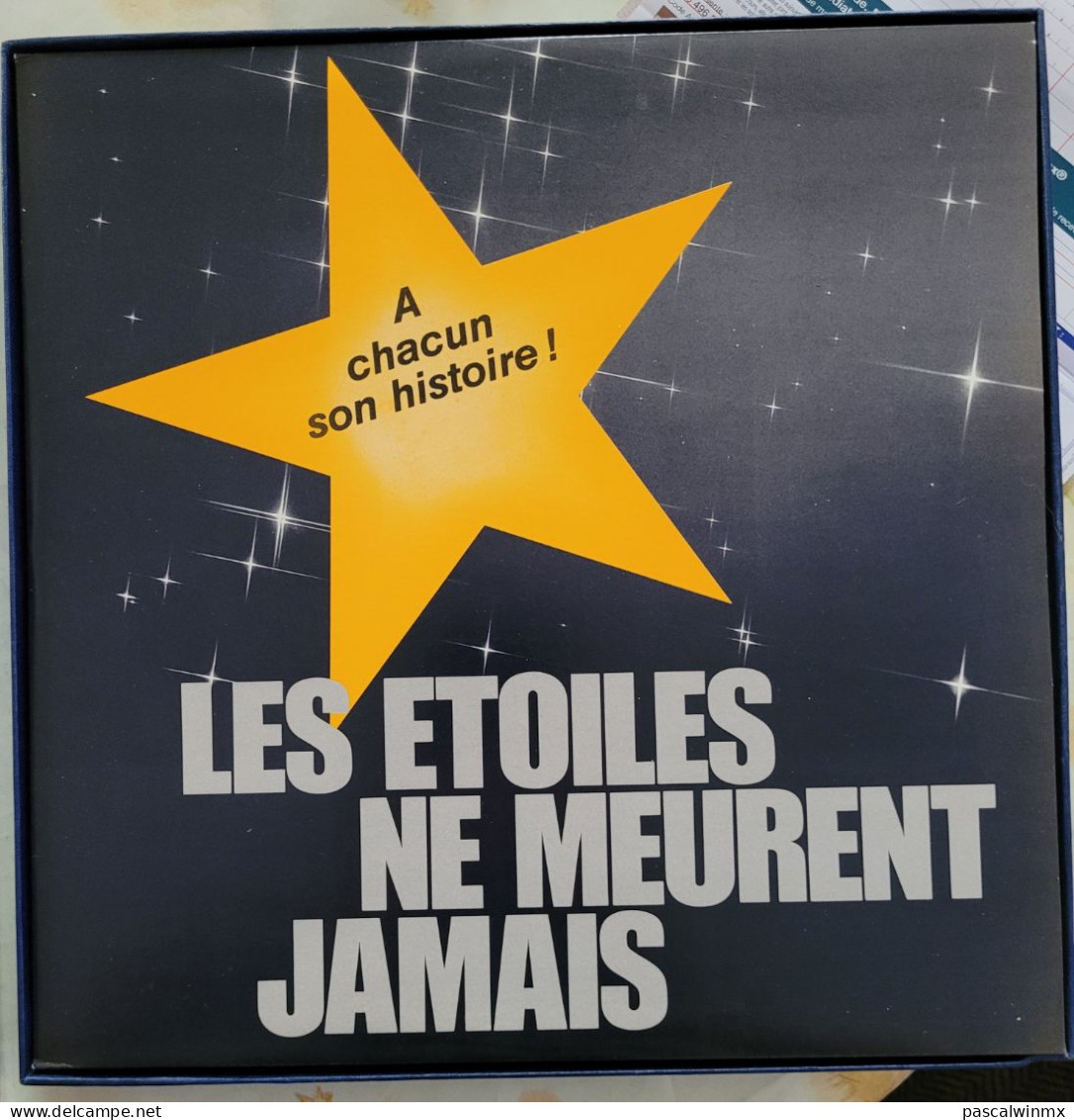 Coffret 10 Disques Vinyl 33 Tours Chanson Française Les Étoiles Ne Meurent Jamais - Hit-Compilations