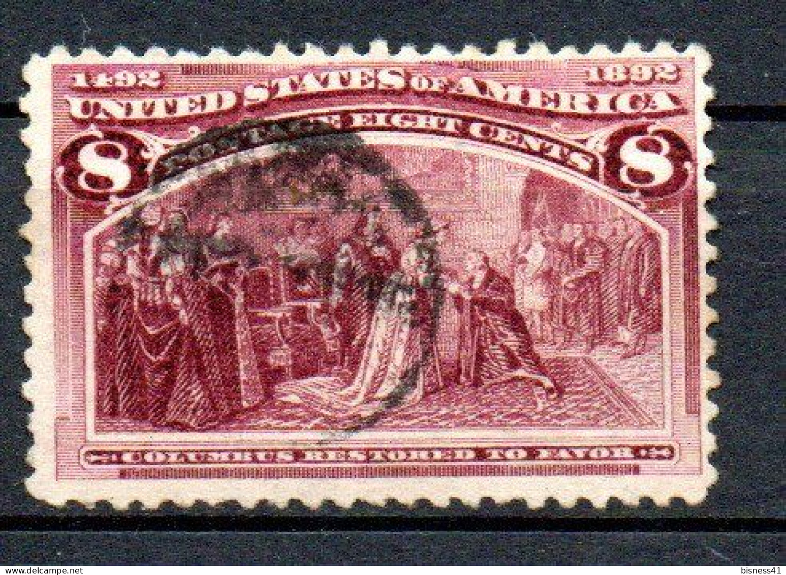Col33 Etats Unis USA 1893 N° 87 Oblitéré Cote : 12,00€ - Used Stamps
