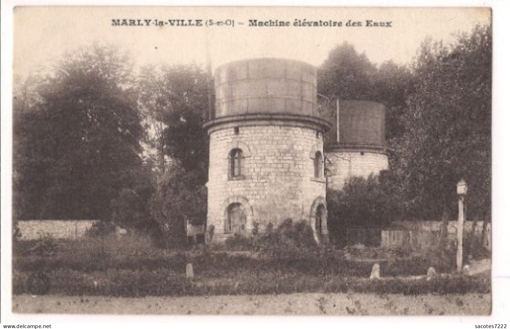 MARLY LA VILLE - Machine élévatoire Des Eaux - - Marly La Ville