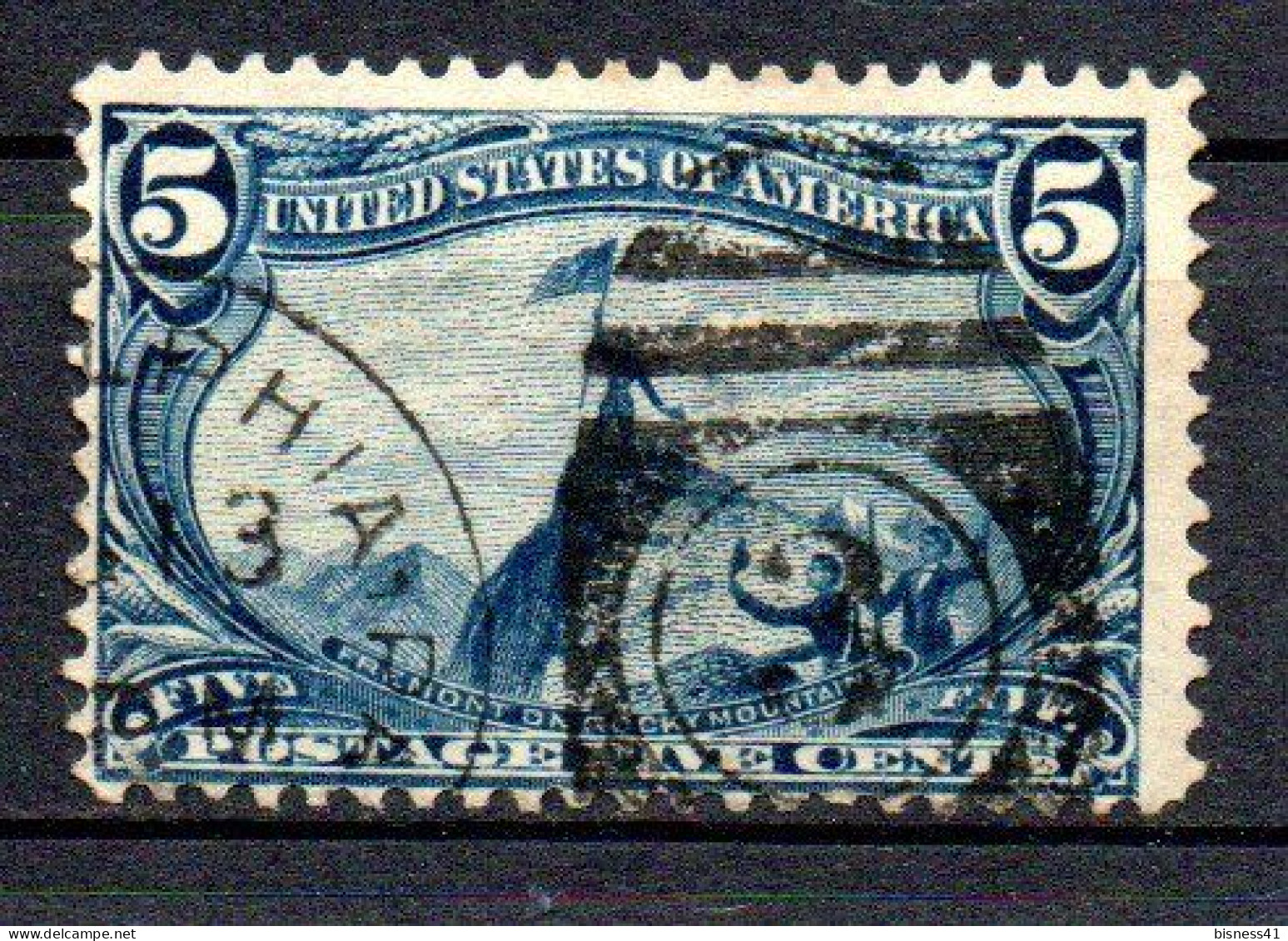 Col33 Etats Unis USA 1898 N° 132 Oblitéré Cote : 20,00€ - Used Stamps