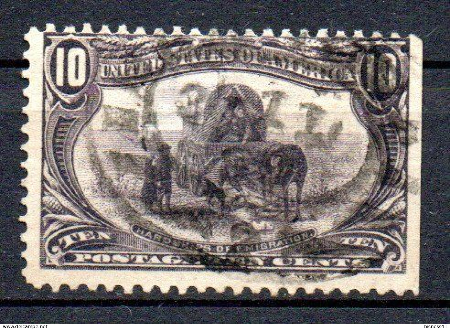 Col33 Etats Unis USA 1898 N° 134 Oblitéré Cote : 22,50€ - Used Stamps