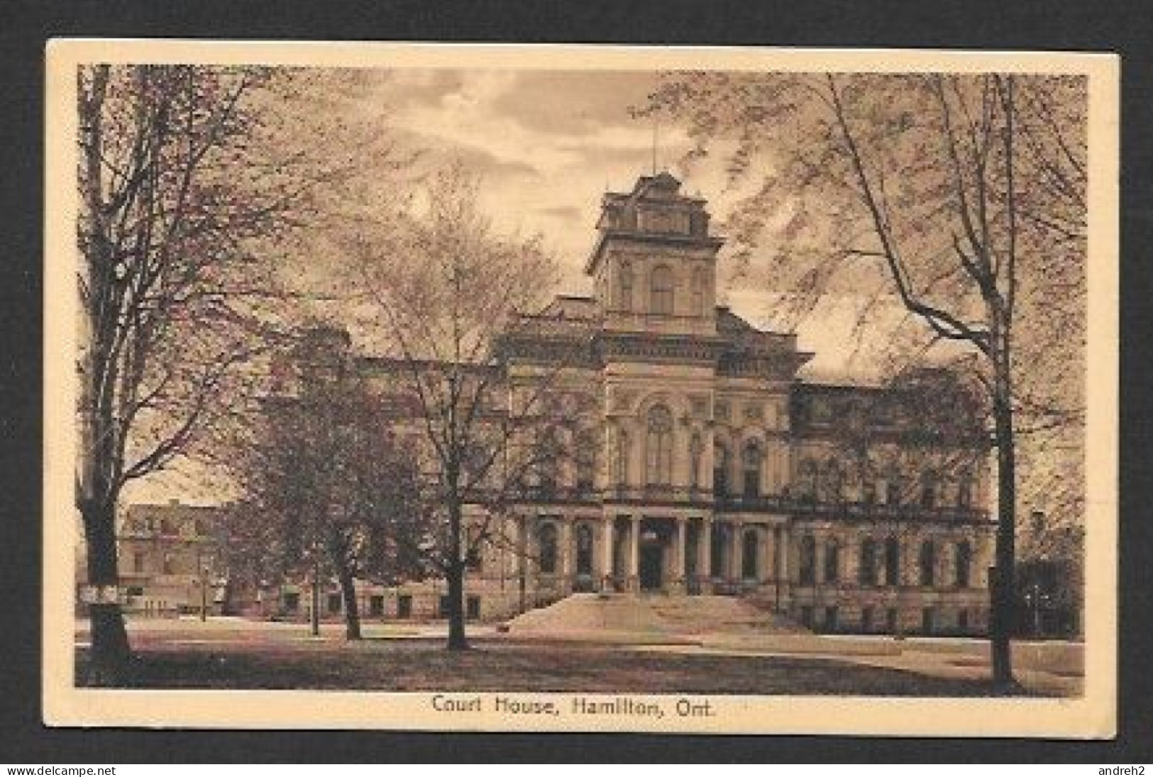 Hamilton  Ont. C.P.A. Court House Hamilton - By The International Stationery - Hamilton