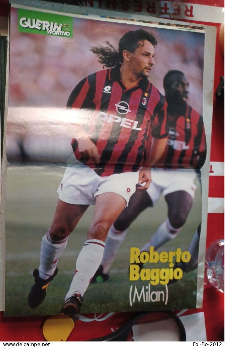Guerin Sportivo N 32/33+poster  Roberto Baggio Del 1995 - Sports