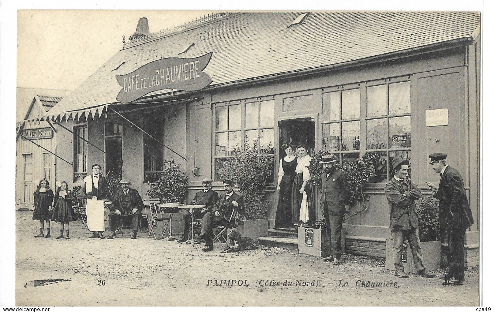 22    PAIMPOL    LA   CHAUMIERE - Paimpol