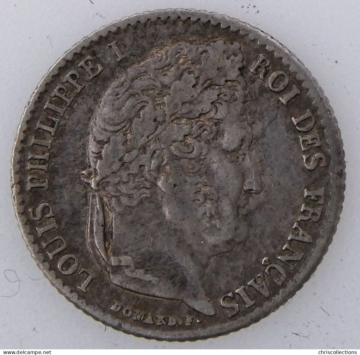 FRANCE - LOUIS PHILIPPE I - 1/4 Franc 1845A - TTB -- Gad. : 355 - 1/4 Franc