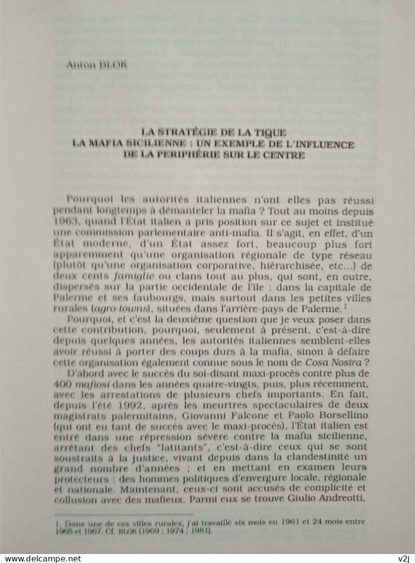 Banditisme et violence sociale dans les sociétés de l'Europe méditerranéenne. Revue d'études corses.