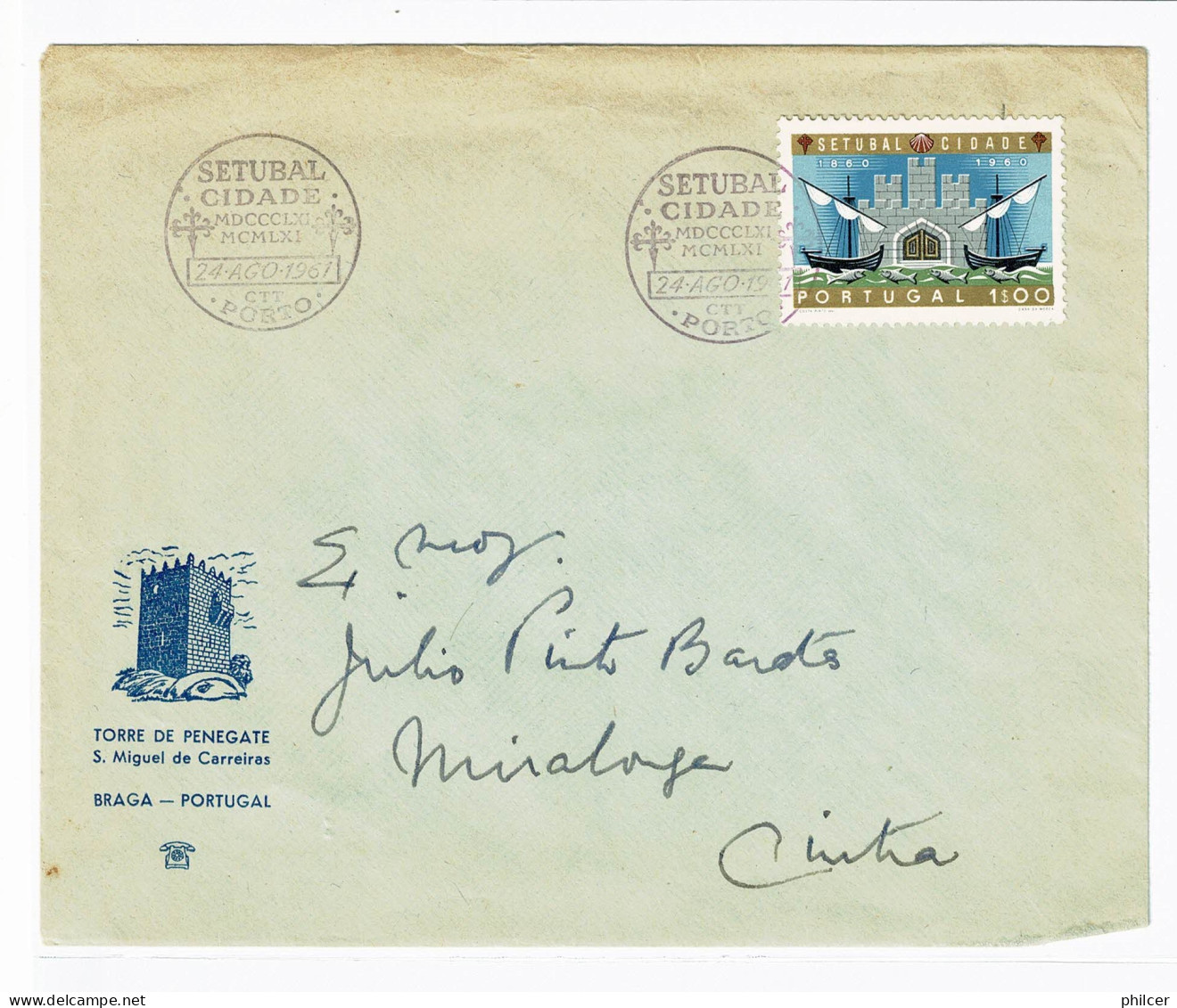 Portugal, 1961, # 876, 1º Dia - Covers & Documents