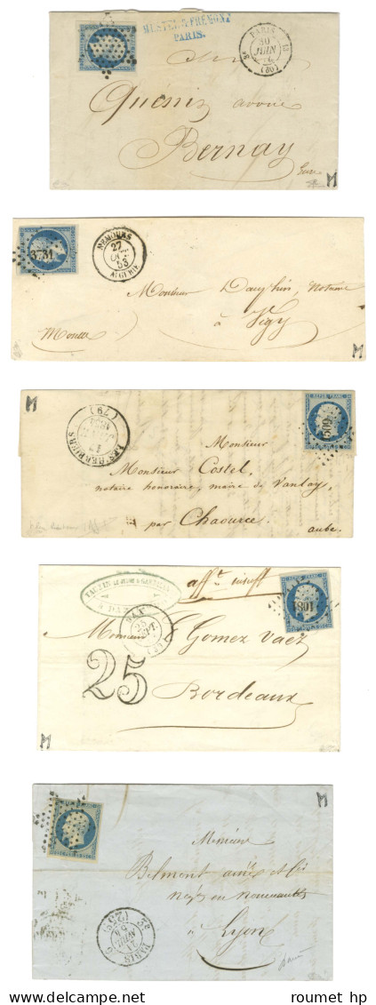 Lot De 13 Lettres De 1849 à 1853. - TB. - Colecciones Completas