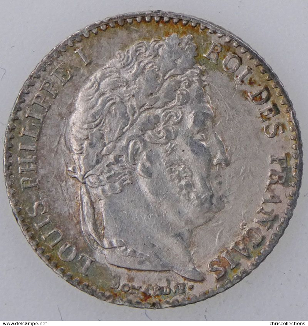 FRANCE - LOUIS PHILIPPE I - 1/4 Franc 1839A - TTB -- Gad. : 355 - 1/4 Franc