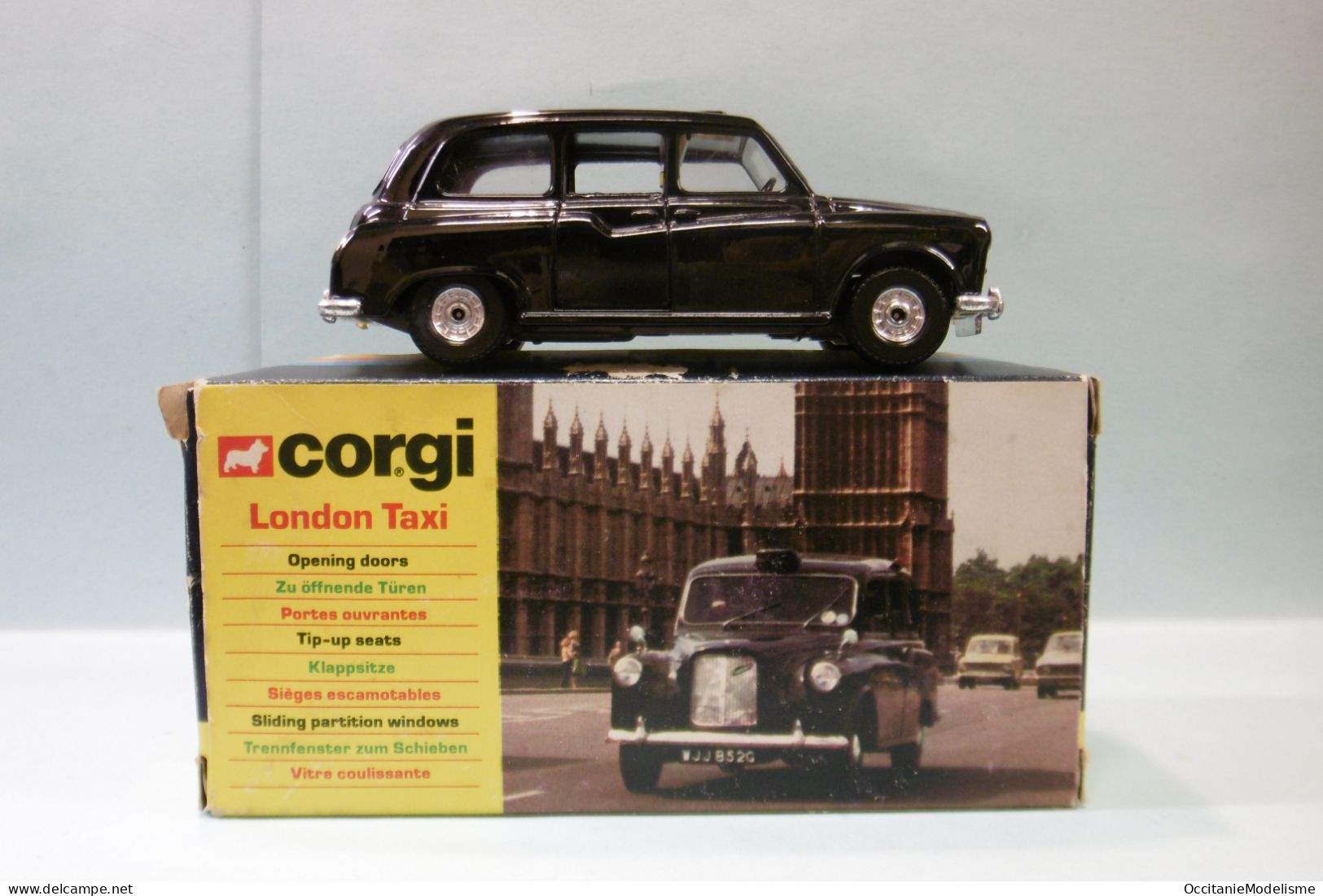 Corgi - AUSTIN LONDON TAXI Noir Réf. 425 BO 1/36 - Corgi Toys