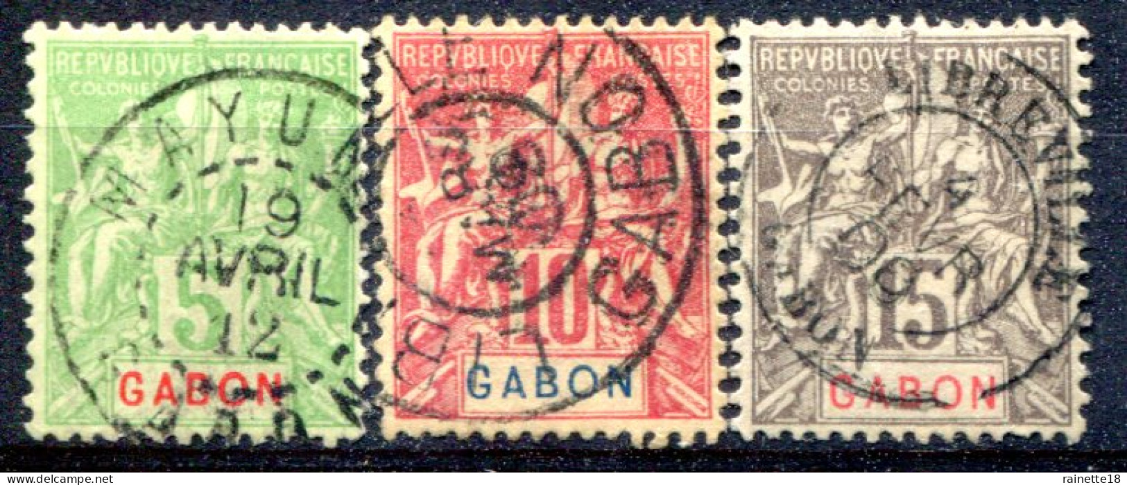 Gabon               19/21  Oblitérés - Gebraucht