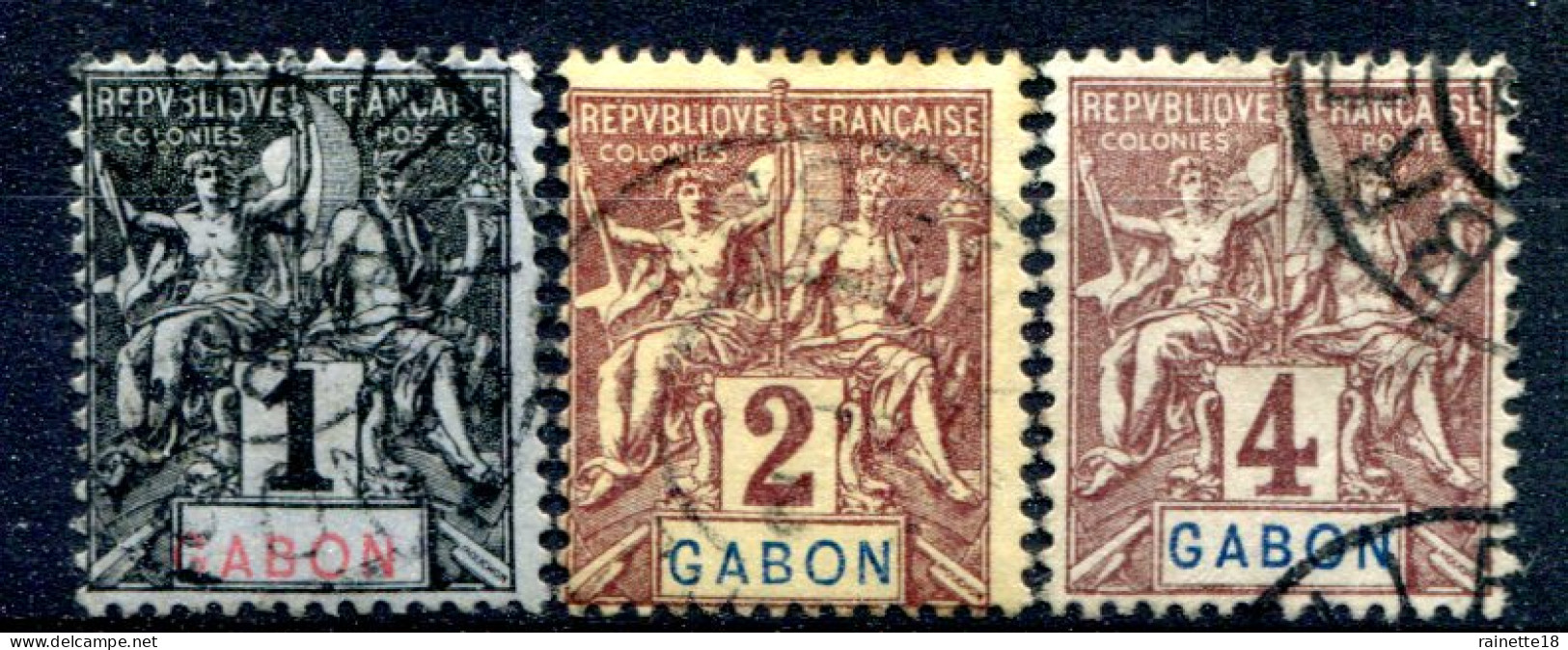 Gabon               16/18  Oblitérés - Used Stamps