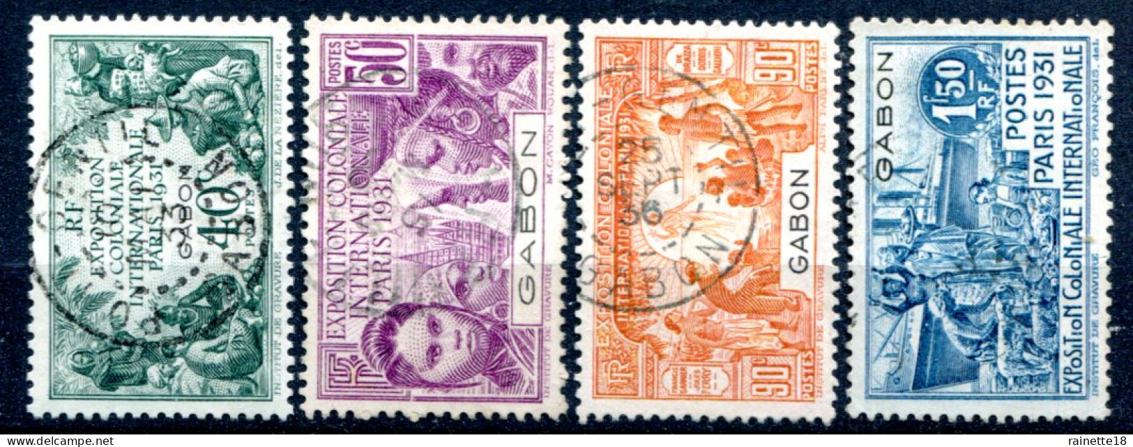 Gabon              121/124  Oblitérés - Used Stamps