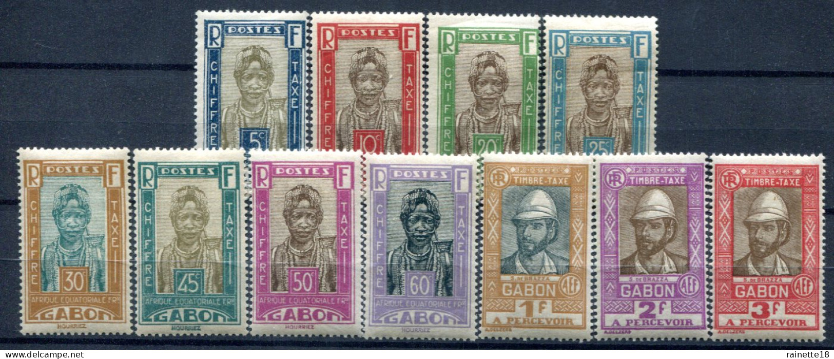 Gabon            12/22 * - Unused Stamps