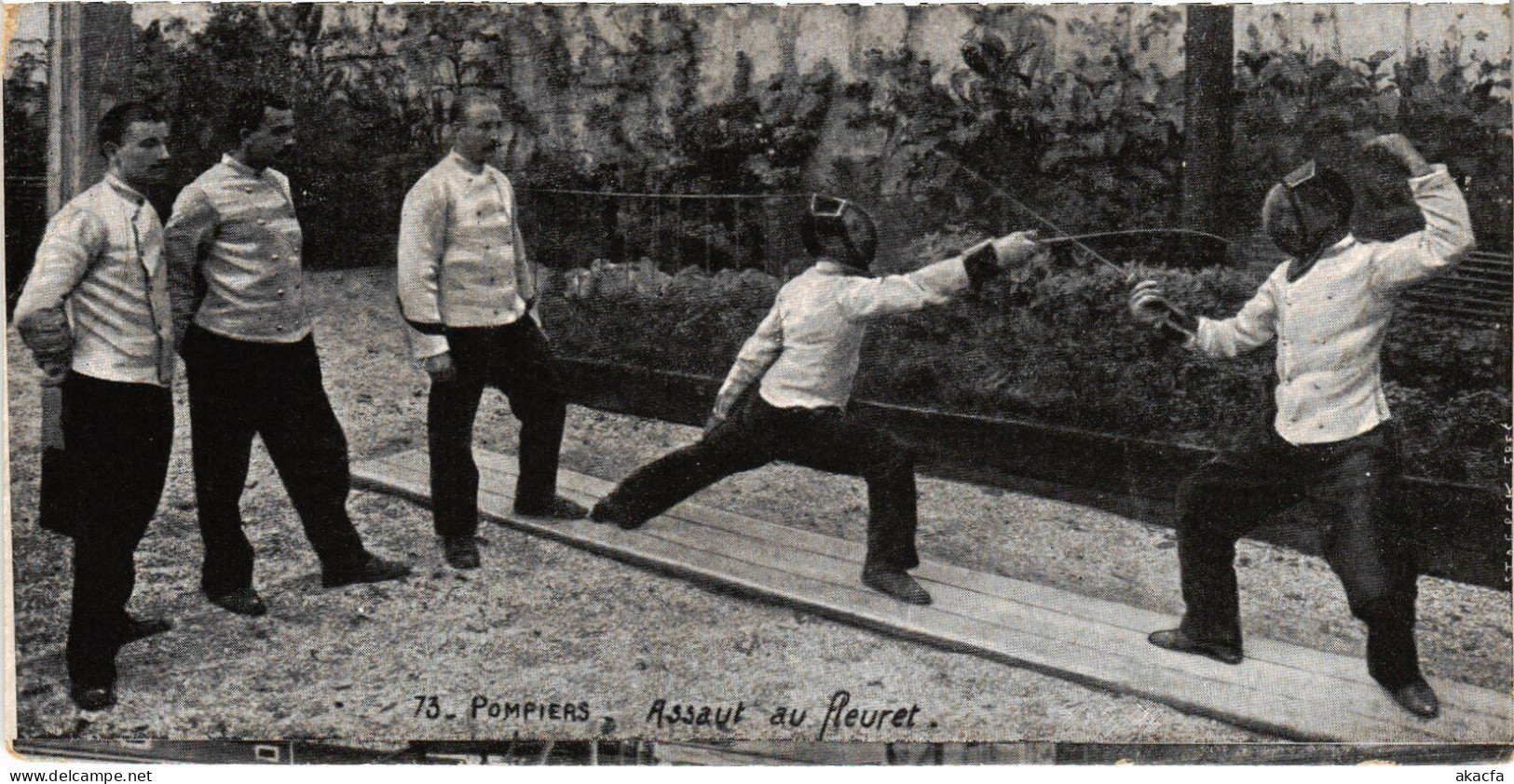 PC POMPIERS ASSAUR AU REURET FENCING SPORTS (a37155) - Fencing