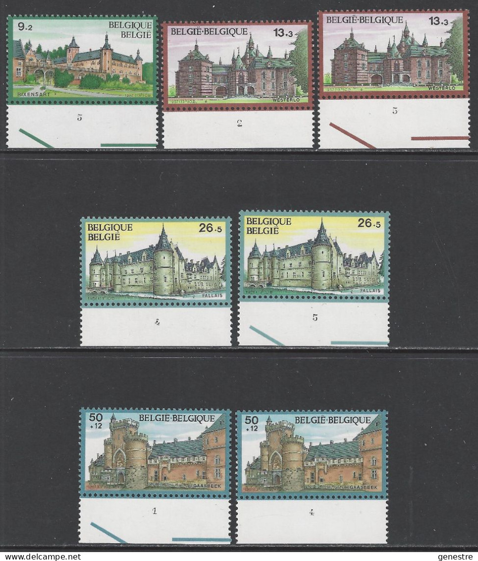 Belgique COB 2266 ** (MNH) - Planche 2 - 1981-1990