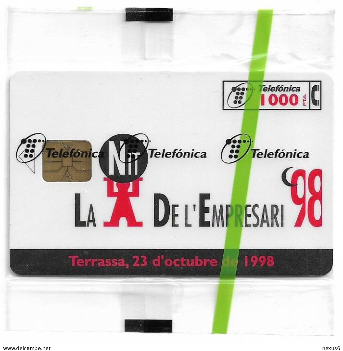 Spain - Telefónica - La Nit De L'Empresari '98 - P-357 - 10.1998, 1.000PTA, 4.700ex, NSB - Privatausgaben