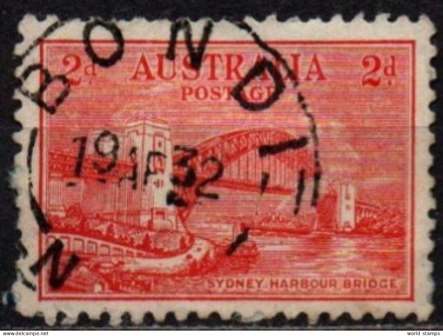 AUSTRALIE 1932 O - Usados