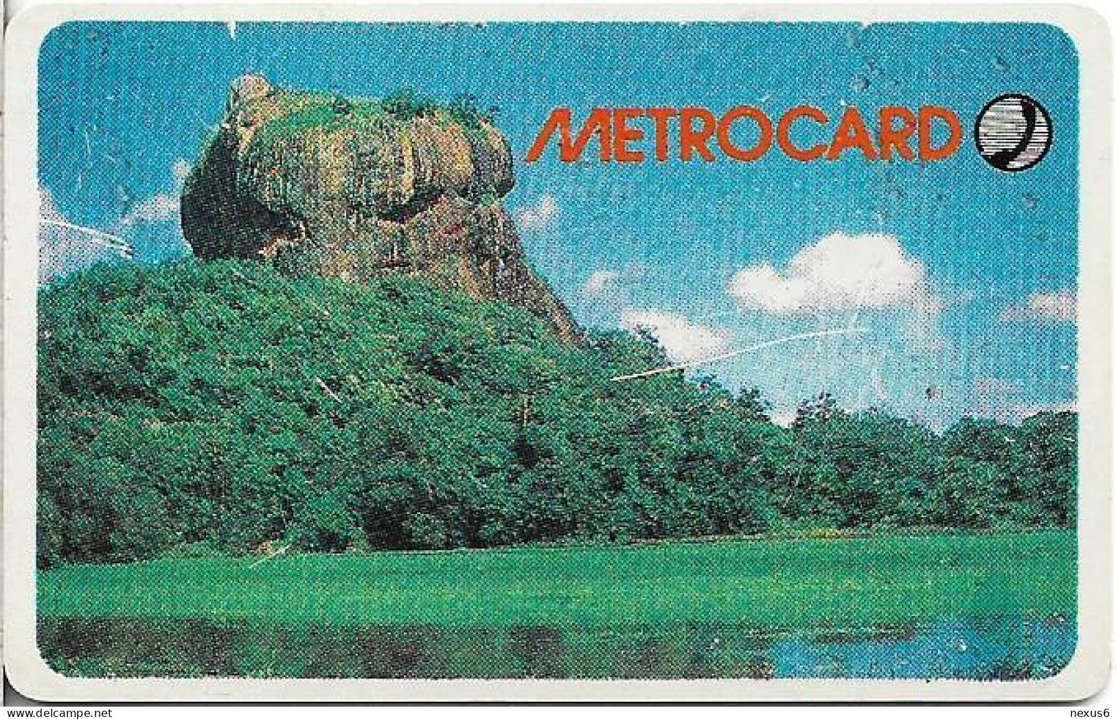 Sri Lanka - Metrocard (Chip) - Sigiriya Rock (With Moreno Logo), SC7, 150Rs, Used - Sri Lanka (Ceylon)