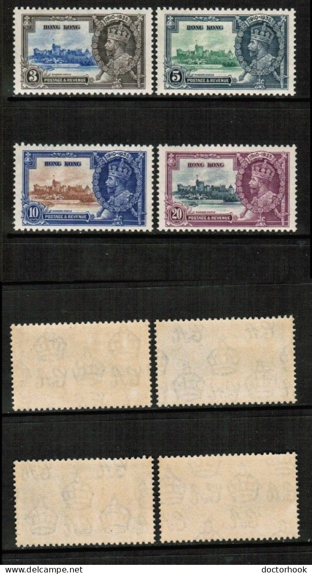 HONG KONG   Scott # 147-50** MINT NH (CONDITION AS PER SCAN) (Stamp Scan # 924-8) - Ungebraucht