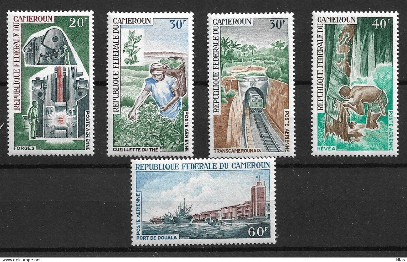 CAMEROON 1968 AIRMAIL, MISCELLANEOUS MNH - Cameroun (1960-...)