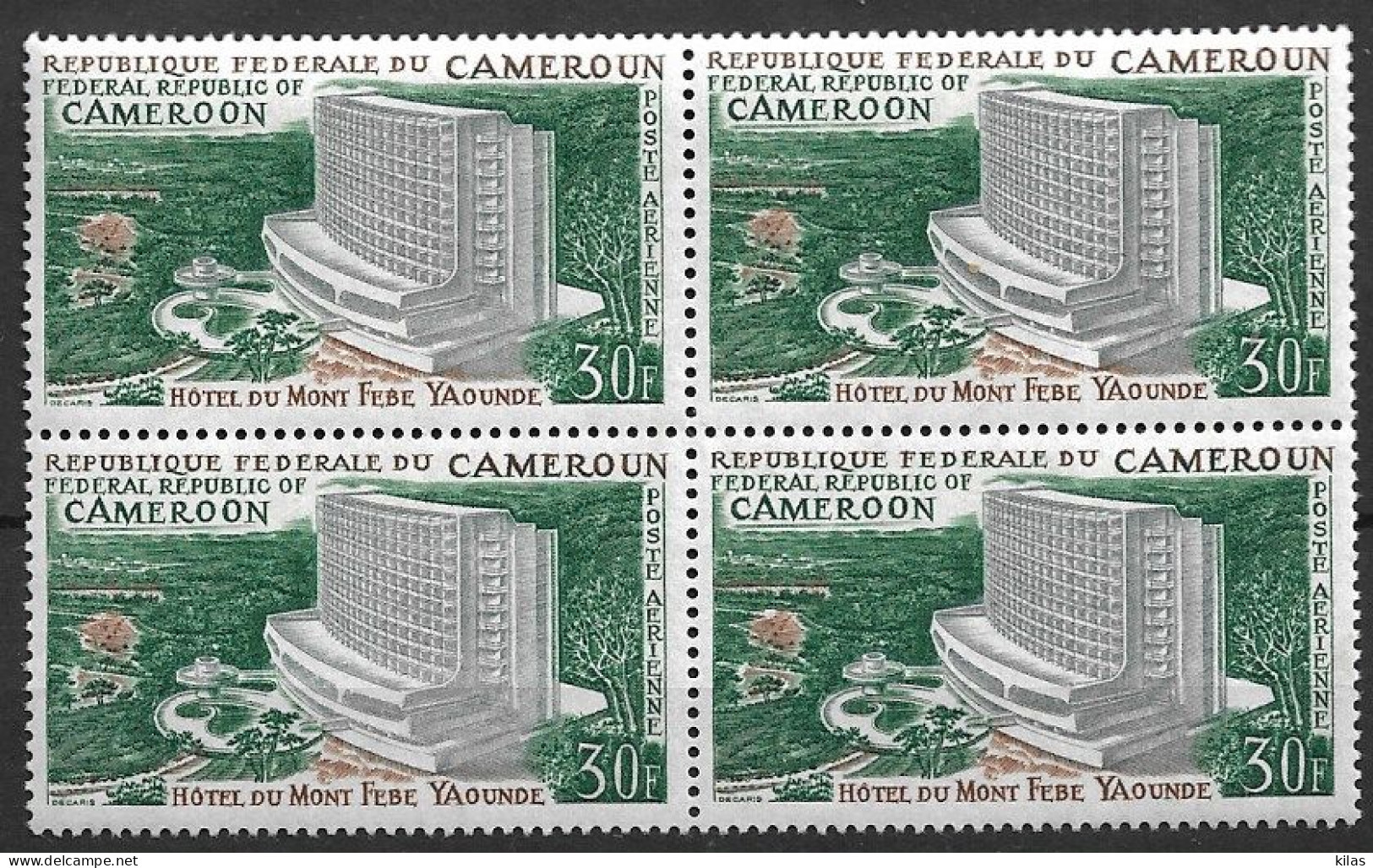 CAMEROON 1970 AIRMAIL, HOTELMONT FEBE MNH - Cameroun (1960-...)