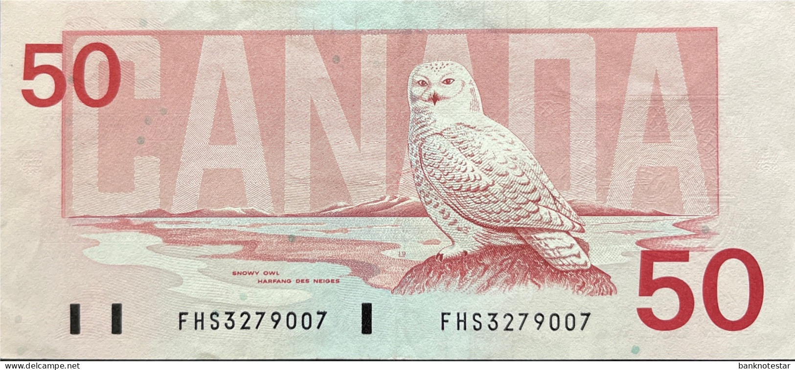 Canada 50 Dollars, P-98b (1988) - Very Fine Plus - Kanada