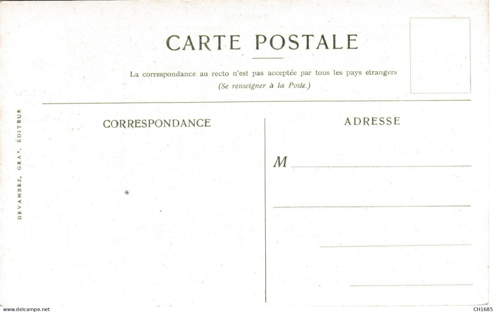 MAYOTTE : Paquebot " Djemnah " En Rade De L'ile : Carte De La Compagnie Des Messageries Maritimes - Mayotte