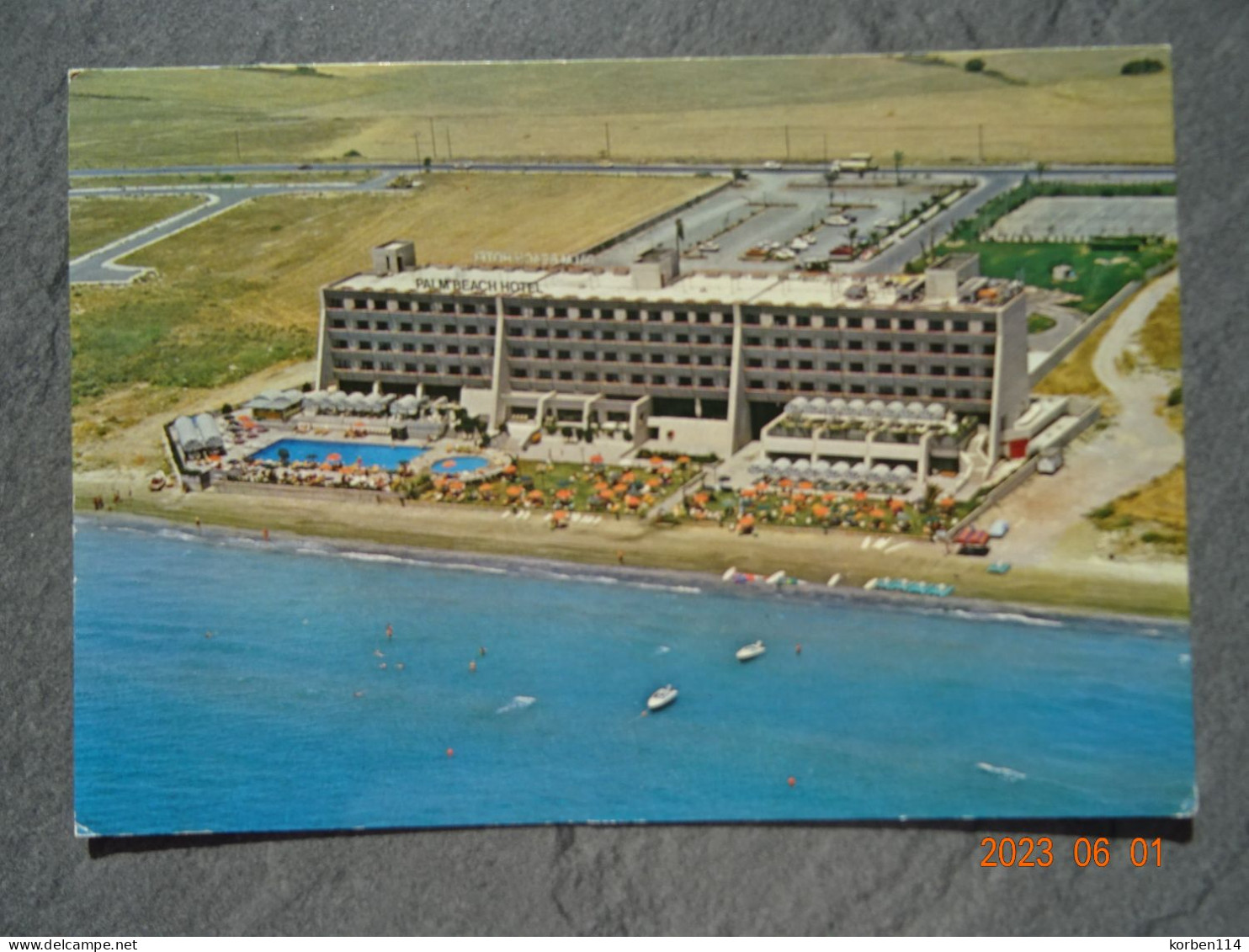 HOTEL    "   PALM BEACH  "    LARNACA  CYPRUS - Chypre