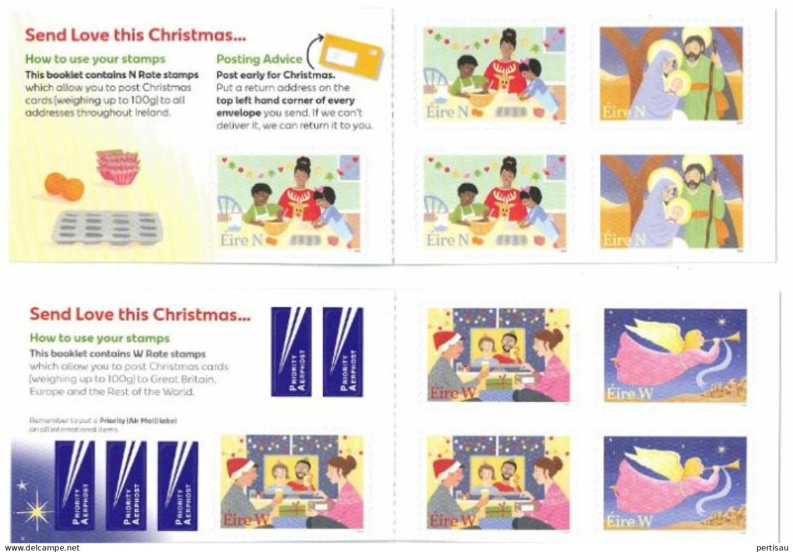 Christmas 2020 - Unused Stamps