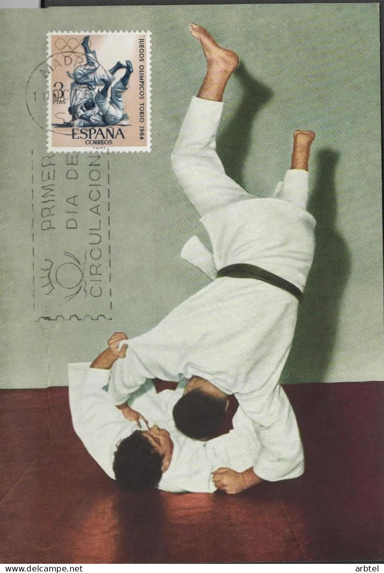 JUEGOS OLIMPICOS DE TOKYO 1964 OLYMPIC GAMES JUDO - Judo