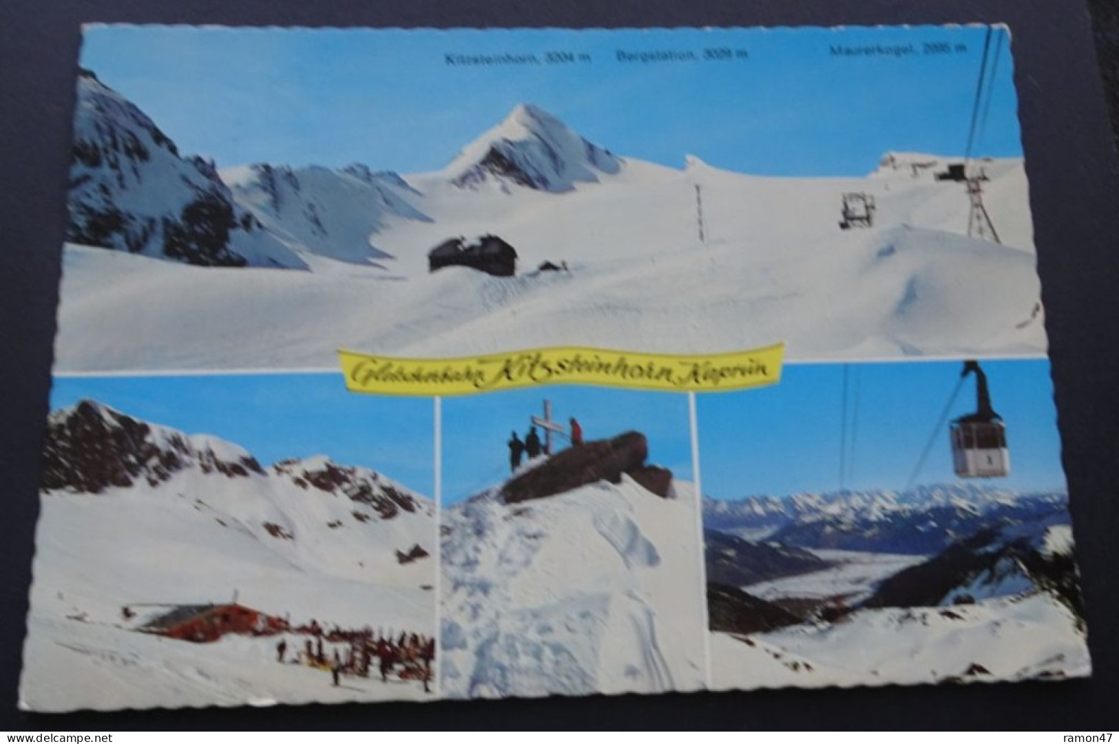 Kaprun - Gletscherbahn Kitzsteinhorn - Cosy-Verlag, Alfred Gründler, Salzburg - # FW 2075 - Kaprun