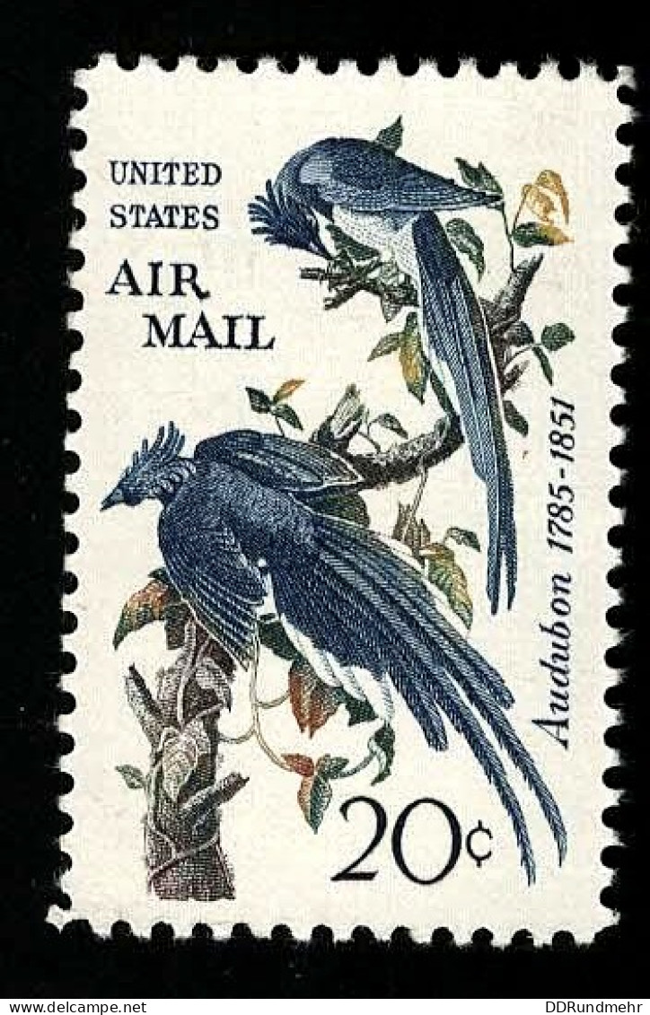 1967 Audubon Michel US 920 Stamp Number US C71 Yvert Et Tellier US PA67 Stanley Gibbons US A1304 Xx MNH - 3b. 1961-... Ungebraucht